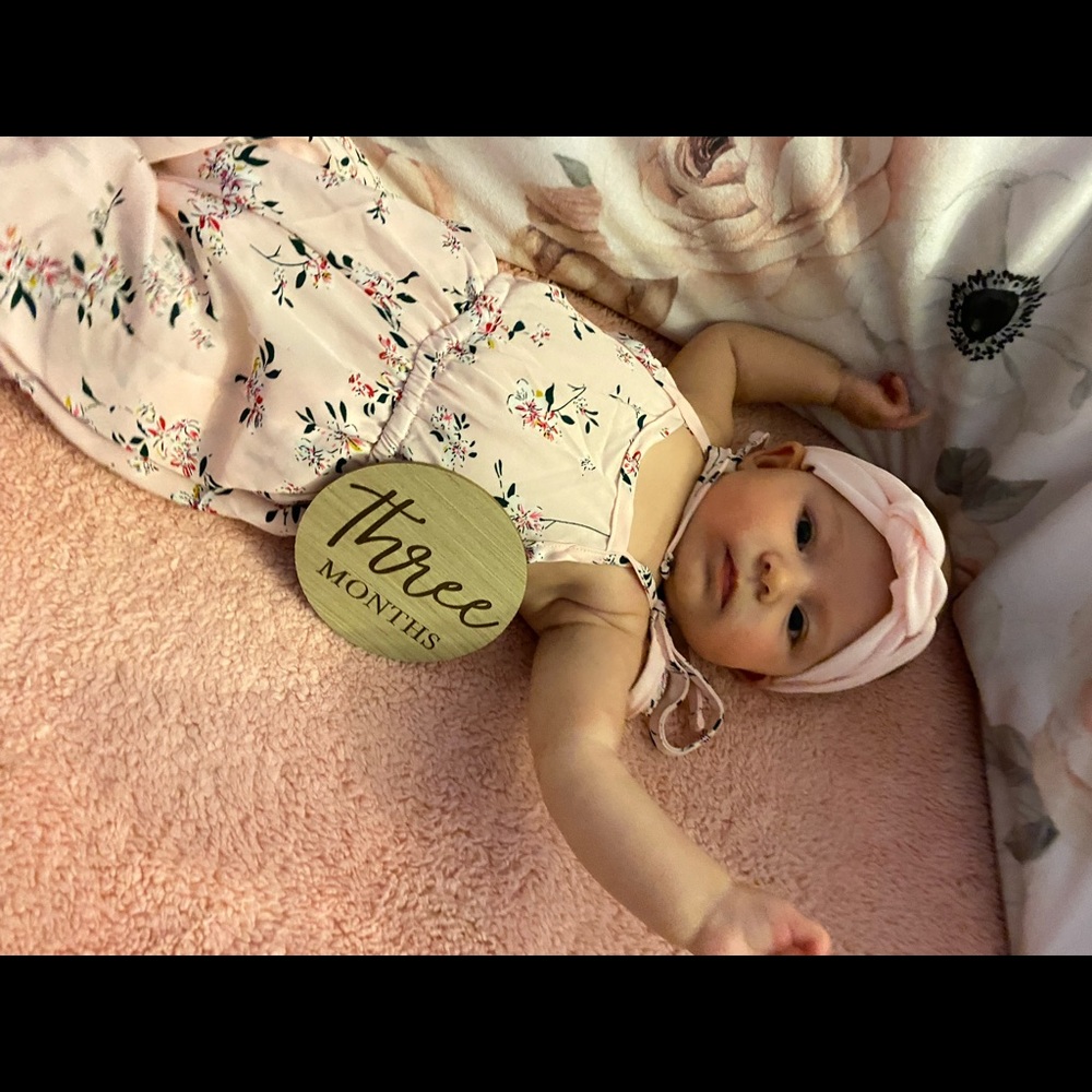 Bailey blossoms romper